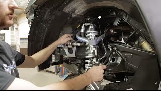 How to install UCAs and Coilovers on a Toyota Tacoma in 14 min [upl. by Adnyl]