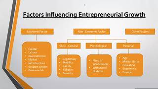 Factors affecting entrepreneurial growth [upl. by Scrivens]