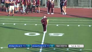 WPIAL Pittsburgh City League High School Football Allderdice at Uniontown 91324 [upl. by Gilboa262]