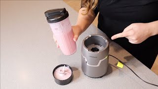 Smoothie Blender Review  1100W Personal Blender for Shakes and Smoothies [upl. by Reinertson]