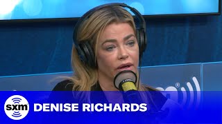 Denise Richards Addresses Rumors That She Had a Threesome With Brandi Glanville  SiriusXM [upl. by Dnalra144]