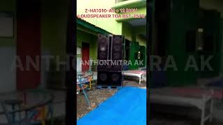 TEST LIVE ZHA1010AS PENGAJIAN AHAD PAGI  LOUDSPEAKER 12 INCH TOA BST257G anthonmitraak [upl. by Llezo761]