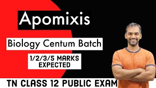 Apomixis  Biology Centum Batch [upl. by Nidla]