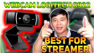 Trên tay Webcam Logitech C922 Pro Stream  Sản phẩm tốt nhất cho streamers [upl. by Anigal]