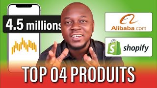 Top 04 Produits Gagnant sur Alibaba pour faire des Millions en ECommerce en Afrique en 2024 [upl. by Jea207]