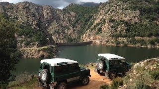 Land Rover Defender Corsica 2014 J4 Lac de Tolla [upl. by Lletnuahs]