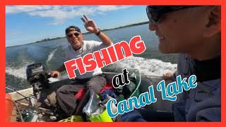 Boat Fishing at Canal Lake  Kawartha Lakes Ontario Canada [upl. by Septima]