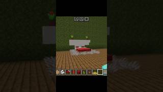 Easy Minecraft King Size Bed trending minecraft viralvideo shorts [upl. by Irrek496]