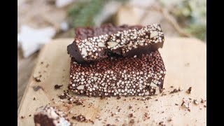 Receta de TURRÓN SALUDABLE tipo Suchard para NAVIDAD🎄 [upl. by Atinehc]