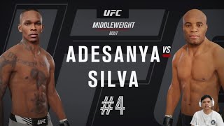 UFC 4  Adesanya VS Silva [upl. by Kim914]