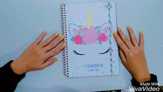 Agenda Blink Planner Tilibra 2019 🦄💜🌈 [upl. by Zurc]