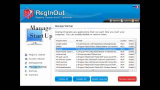 RegInOut Review  Why Use RegInOut Registry Cleaner and PC Optimizer [upl. by Narayan368]