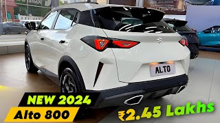 Maruti Suzuki Alto 800 new model 2024  new Alto 800 price  Alto 800 [upl. by Stich]