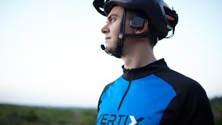 VERTIX Velo Wireless Cycling Communication Headset for Bicycle Helmet [upl. by Jehiah]