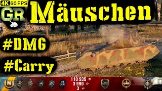 World of Tanks Mäuschen Replay  6 Kills 87K DMGPatch 141 [upl. by Odawa]