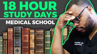 18 Hour Study days in Medical School What it took to be successful [upl. by Aspasia861]