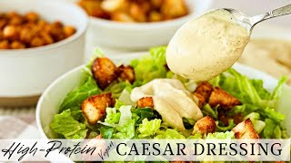 High Protein Vegan Caesar Dressing [upl. by Mahseh920]