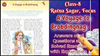 A Voyage to Brobdingnag by Jonathan SwiftGullivers TravelEnglish to Hindi ExplanationRatna Sagar [upl. by Shyamal574]