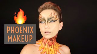 Phoenix Halloween Makeup [upl. by Leiram]