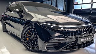 2022 Mercedes AMG EQS53 FULL Electric AMG Interior Exterior Walkaround [upl. by Hepsiba188]