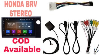 Honda BRV Android Stereo  BRV Modified  BRV Double Din [upl. by Ecirehs]