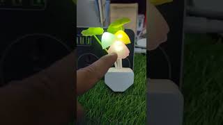 LED mushroom night lamp with automatic sensor [upl. by Esile]