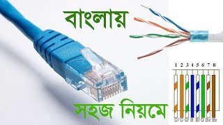 Rj45 Connector Crimping Lan Cable Making [upl. by Manoop616]