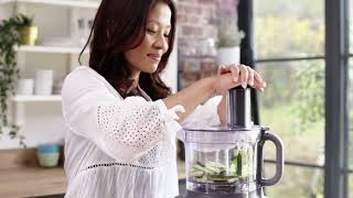 Kenwood Multi pro express food processor dicing attachment  demo film [upl. by Gnilrac564]