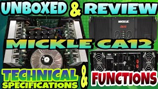 MICKLE CA12 UNBOXING amp REVIEWS PlayGround [upl. by Kata347]