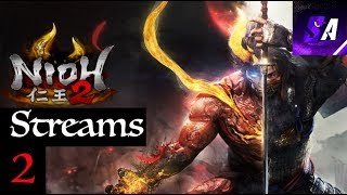 Sunburned Albino Streams Nioh 2  EP 2 [upl. by Tranquada]