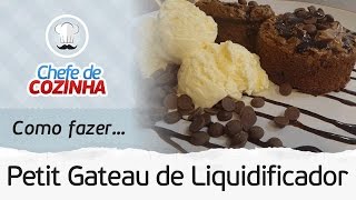 🔥PETIT GATEAU DE LIQUIDIFICADOR SOBREMESA RÁPIDA E FÁCIL PARA FAZER EM CASA [upl. by Ahsiemaj]