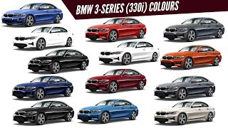 2022 BMW 3Series 330i xDrive Sedan  All Colours  Images  AUTOBICS [upl. by Hernando]