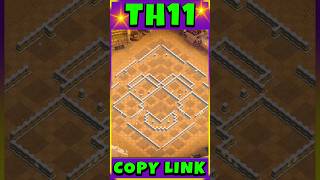 NEW TH11 BASE WITH LINKTOP 10 BASES Clash of clans clashofclans coc supercell [upl. by Dekow47]