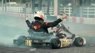 Extreme Kart Drifting at Ocala Gran Prix [upl. by Yajnas]