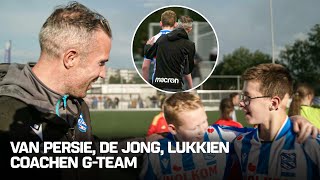 ⚽️❤️ PRACHTIG Robin VAN PERSIE Henk DE JONG en Dick LUKKIEN coachen Gteam 🥰 [upl. by Domenico375]