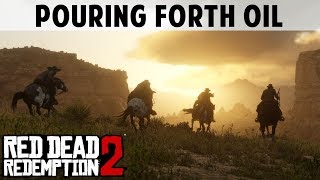 Pouring Forth Oil  Rob the Train amp Escape the Law  Red Dead Redemption 2 Gameplay Walkthrough [upl. by Atteirneh]