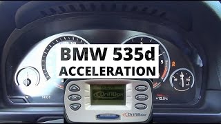 BMW 535d xDrive 313 PS  acceleration 0100 kmh [upl. by Turrell729]