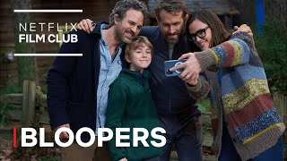 THE ADAM PROJECT Blooper Reel HD Ryan Reynolds Mark Ruffalo Jennifer Garner [upl. by Batista945]