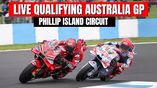 LIVE MotoGP Today Qualifying at Phillip Island Circuit Australia australiagp [upl. by Enak709]