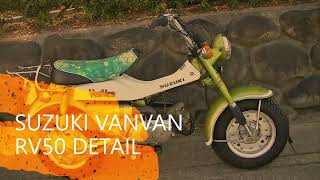 SUZUKI VANVAN50RV50 各部詳細動画 バンバン50 [upl. by Aker551]