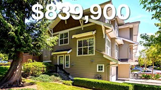 Inside This 839900 Willoughby Heights Townhome  100 20460 66 Ave Langley [upl. by Ahidam472]