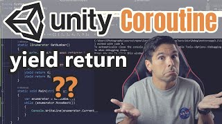 Como funciona uma Coroutine do UNITY e yield return [upl. by Airbma]