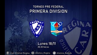 Club Atlético Regina VS Asociación Deportiva Centenario  Pre Federal  1era div  1811 [upl. by Auqeenwahs119]