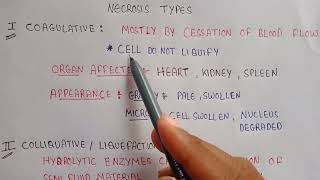 coagulative necrosis  coagulative necrosis appearance  types of necrosis pathophysiology [upl. by Mani582]