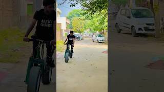 ese smbhal kr rakh dete h jack oggy bicycle fatbike fatcycle today fatbikeride [upl. by Groome]