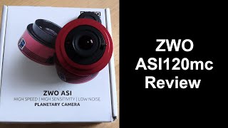 Review ZWO ASI120mc Planetary Camera deutsch [upl. by Annawaj717]