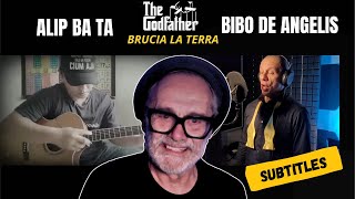 REACTION  ALIP BA TA  THE GODFATHER  quot Brucia la terra quot collab BIBO DE ANGELIS [upl. by Adnawyt198]