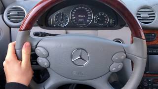 MercedesBenz CLK 320 W209 REVIEW EXTERIORINTERIOR DRIVE amp FEATURES [upl. by Annahsed]