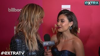 Francia Raisa on Honoring Selena Gomez [upl. by Yartnod]