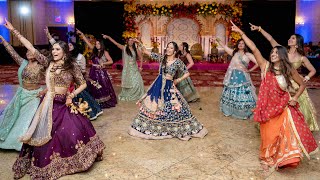 Sangeet Dance by Bride amp Bridesmaids I Indian Wedding I ShivKiDharti [upl. by Edrei]